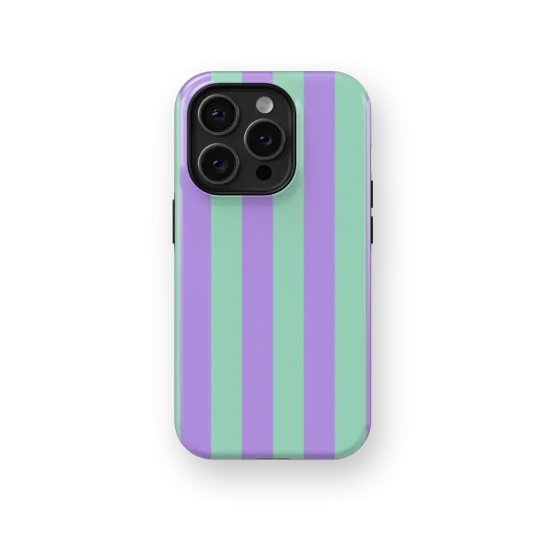 80's Stripes Case | Coque de téléphone 3D 2en1 Ultra-résistante