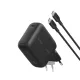 BELKIN Chargeur Secteur USB-C 100W + Câble USB-C vers USB-C 1,5m Noir