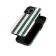 Pinky Green Stripes Case | Coque de téléphone 3D 2en1 Ultra-résistante