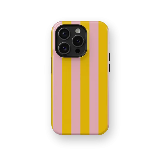 Sunny Stripes Case | Coque de téléphone 3D 2en1 Ultra-résistante