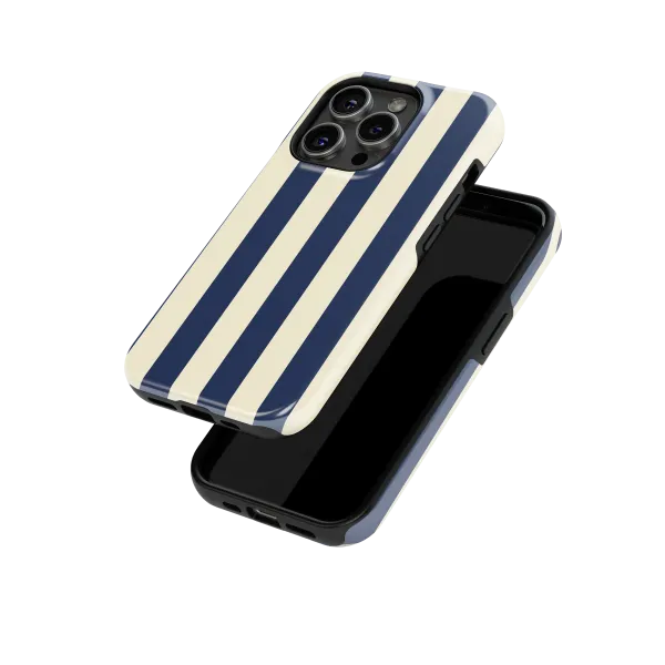 Black & White Stripes Case | Coque de téléphone 3D 2en1 Ultra-résistante