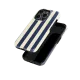 Black & White Stripes Case | Coque de téléphone 3D 2en1 Ultra-résistante