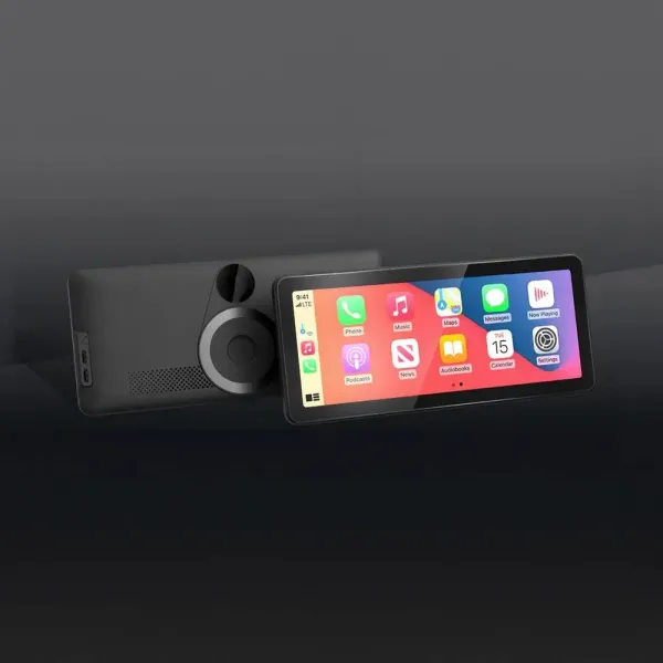 T'NB Écran Tactile Voiture Sans Fil Panoramique Apple CarPlay & Android Auto