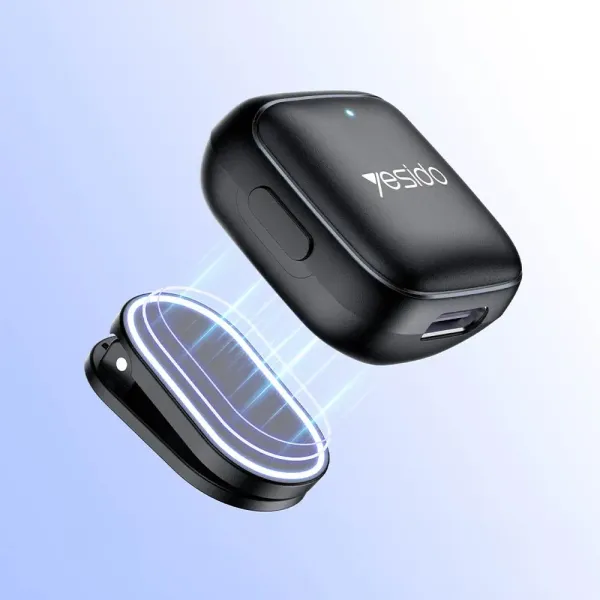 YESIDO Microphone Cravate USB-C & Lightning