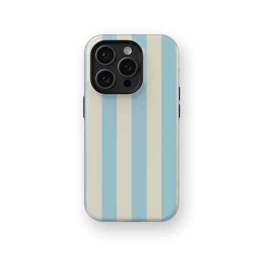Fluffy Sky Stripes Case | Coque de téléphone 3D 2en1 Ultra-résistante