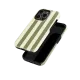 Pistachio Stripes Case | Coque de téléphone 3D 2en1 Ultra-résistante