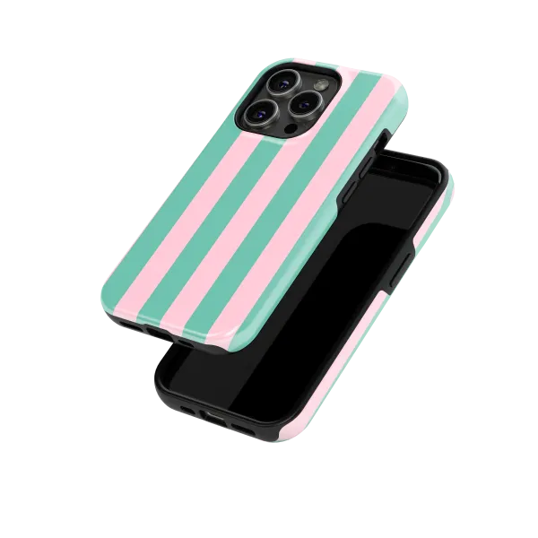 Vintage Stripes Case | Coque de téléphone 3D 2en1 Ultra-résistante