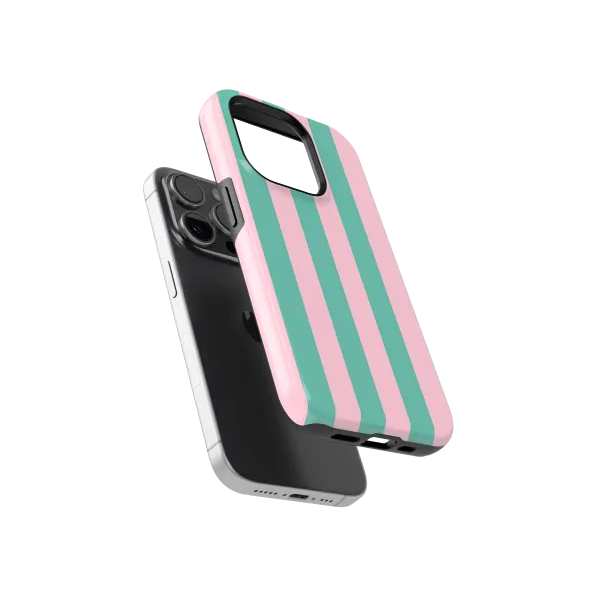 Vintage Stripes Case | Coque de téléphone 3D 2en1 Ultra-résistante