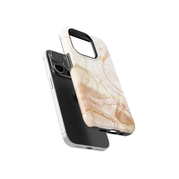 Golden Veil | Coque de téléphone 3D 2en1 Ultra-résistante