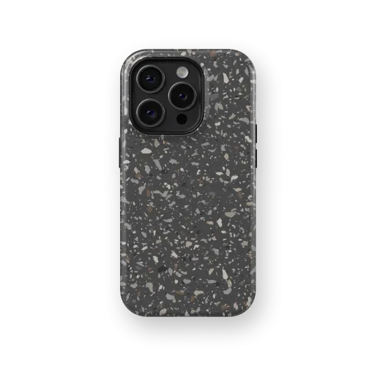 Midnight Terrazzo | Coque de téléphone 3D 2en1 Ultra-résistante