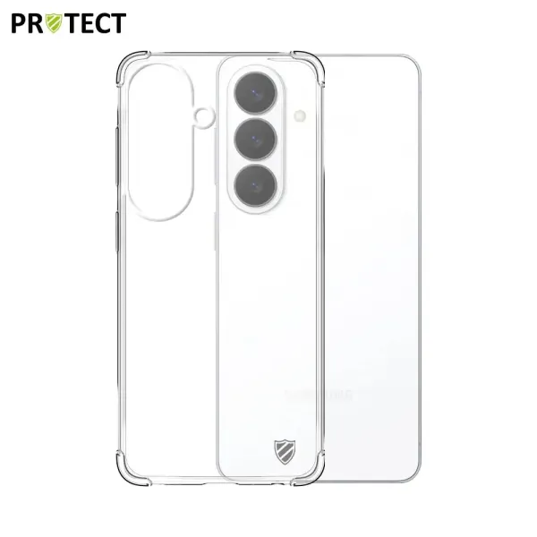 PROTECT Coque Silicone Renforcée Transparente pour Samsung Galaxy S26