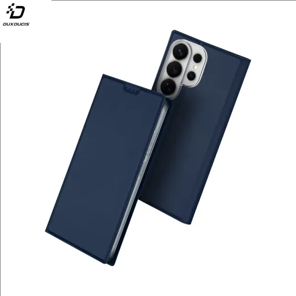 DUX DUCIS Housse de Protection Skin Pro pour Samsung Galaxy S26 Ultra Bleu foncé
