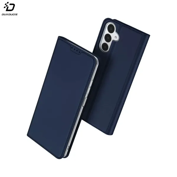 DUX DUCIS Housse de Protection Skin Pro pour Samsung Galaxy A17 Bleu foncé