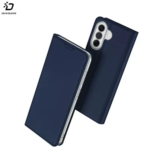 DUX DUCIS Housse de Protection Skin Pro pour Samsung Galaxy A57 Bleu foncé