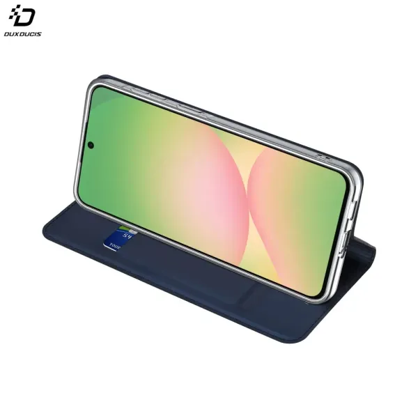 DUX DUCIS Housse de Protection Skin Pro pour Samsung Galaxy A57 Bleu foncé