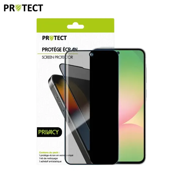 PROTECT Verre Trempé Privacy pour Samsung Galaxy (Tous les modèles)