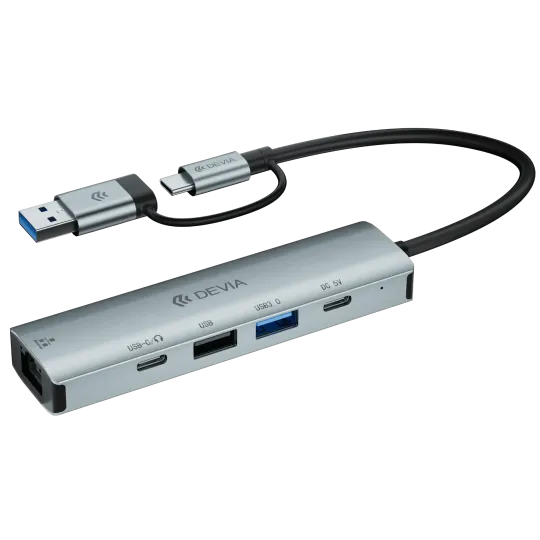 DEVIA Pro2 Hub USB-C 5 en 1