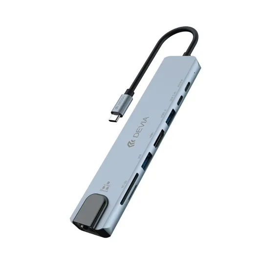 DEVIA Pro1 Hub USB-C 8-en-1