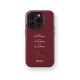 Mon Run Strava - Rouge Bordeaux | Coque 3D 2en1 Ultra-résistante