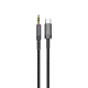 DEVIA Câble USB-C Vers Jack 3,5mm 1m (Noir)