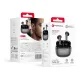 FORCELL F-Audio Pulse Air ENC Écouteurs Sans Fil TWS Bluetooth Noir