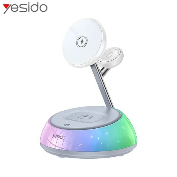 Yesido Station de Charge sans Fil 3 en 1