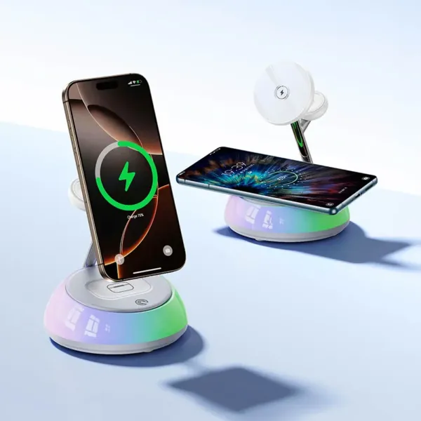 Yesido Station de Charge sans Fil 3 en 1