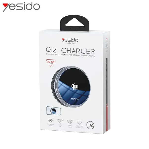 Yesido Chargeur MagSafe avec Système de Refroidissement