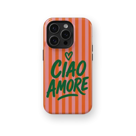 Ciao Amore | Coque de téléphone 3D 2en1 Ultra-résistante