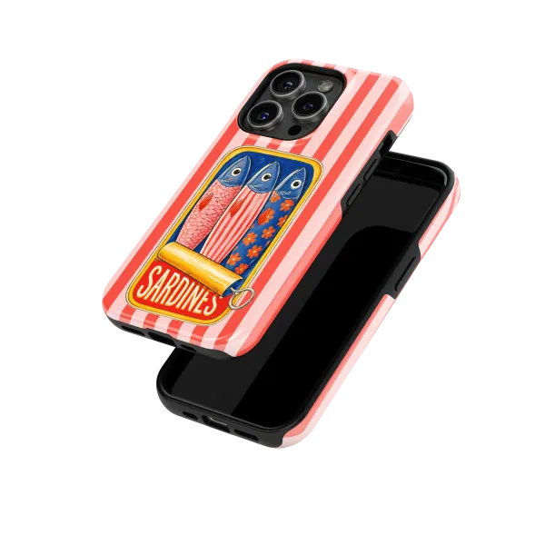 Sardine Rosso | Coque de téléphone 3D 2en1 Ultra-résistante