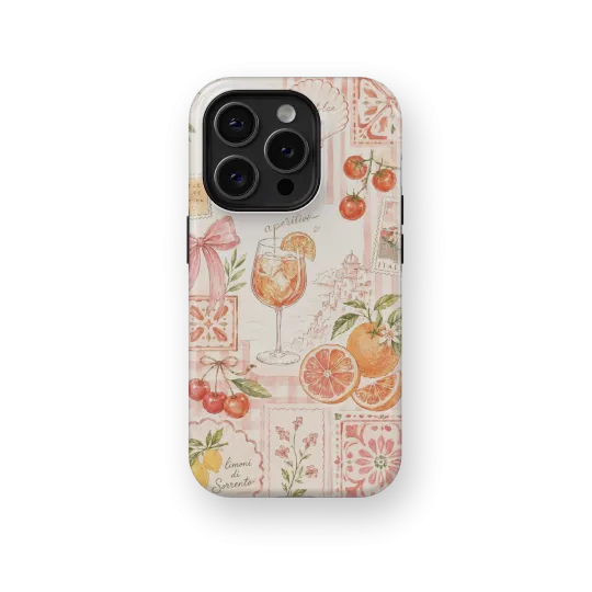 Aperitivo Rosa | Coque de téléphone 3D 2en1 Ultra-résistante