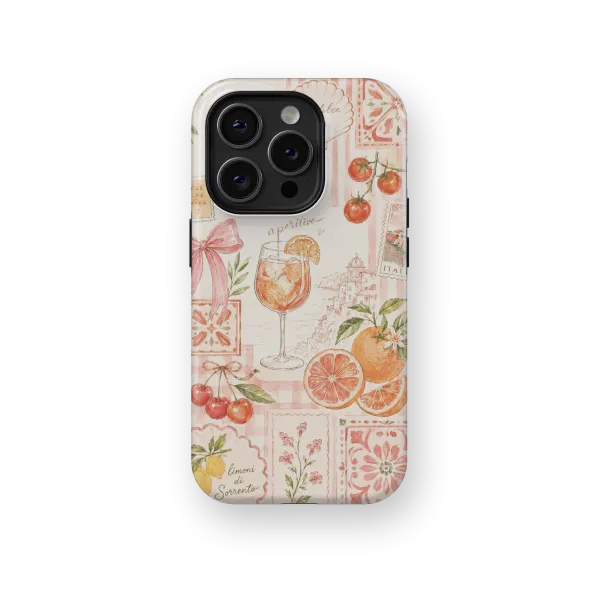 Aperitivo Rosa | Coque de téléphone 3D 2en1 Ultra-résistante