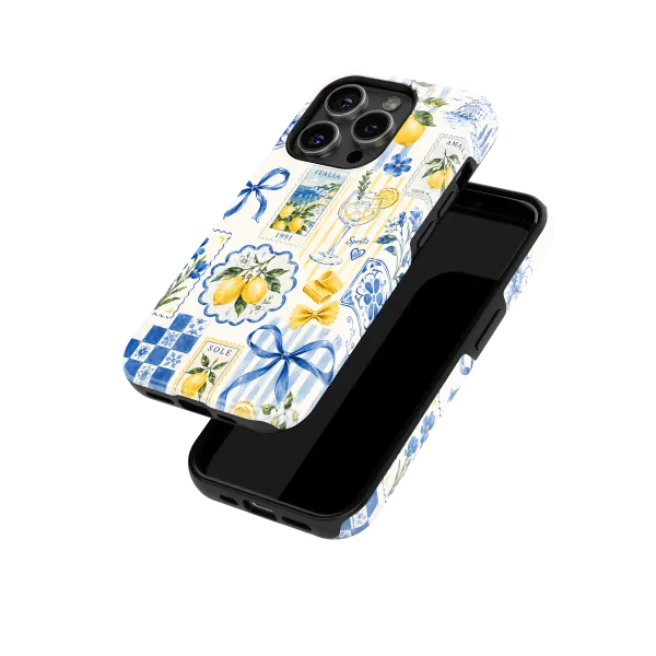 Amalfi Limone | Coque de téléphone 3D 2en1 Ultra-résistante