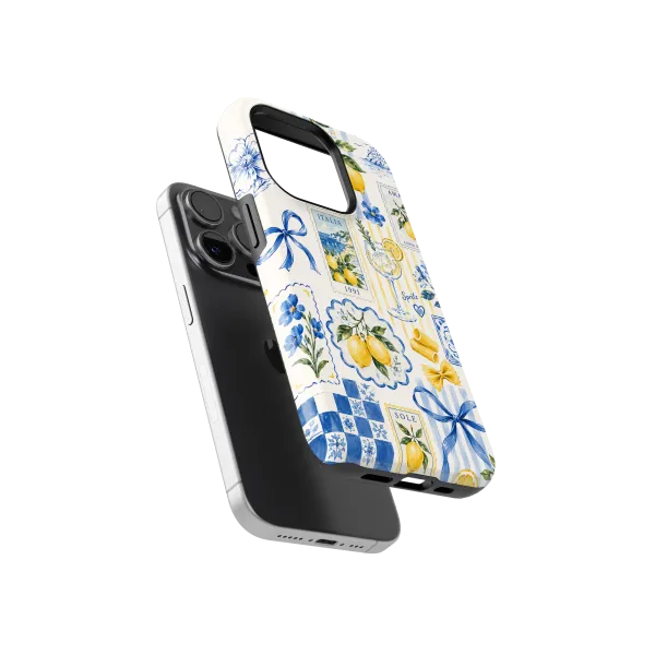 Amalfi Limone | Coque de téléphone 3D 2en1 Ultra-résistante