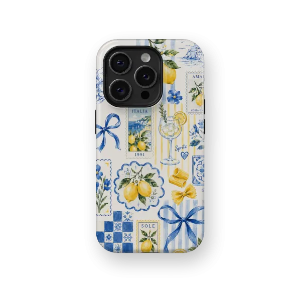 Amalfi Limone | Coque de téléphone 3D 2en1 Ultra-résistante