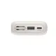 BELKIN Batterie externe 10 000/20 000 mAh 1 USB-C PD 45W + 1 USB-A 18W + 1 Câble USB-C Blanc