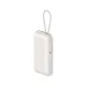 BELKIN Batterie externe 10 000/20 000 mAh 1 USB-C PD 45W + 1 USB-A 18W + 1 Câble USB-C Blanc