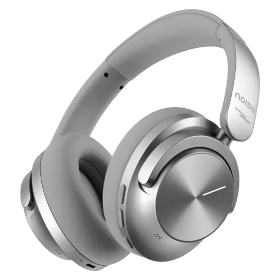 NOISE Casque Bluetooth ANC Master Buds Max Sound by Bose Argent