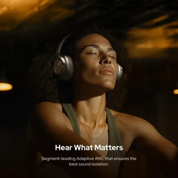 NOISE Casque Bluetooth ANC Master Buds Max Sound by Bose