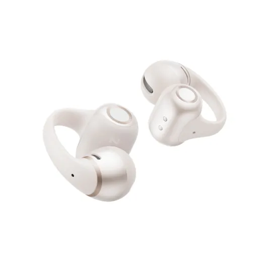 SHOKZ OpenDots 2 – Écouteurs sans fil open-ear à conduction aérienne Blanc