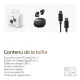 SHOKZ OpenDots 2 – Écouteurs sans fil open-ear à conduction aérienne Noir