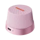 MOMAX Enceinte Bluetooth 1-Vibe Go Mag - Enceinte magnétique MagSafe IPX6 Rose