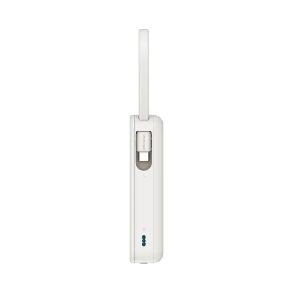 MOMAX Batterie externe Power Vital+ 10000 mAh avec 2 câbles USB-C intégrés Charge rapide 30W Blanc