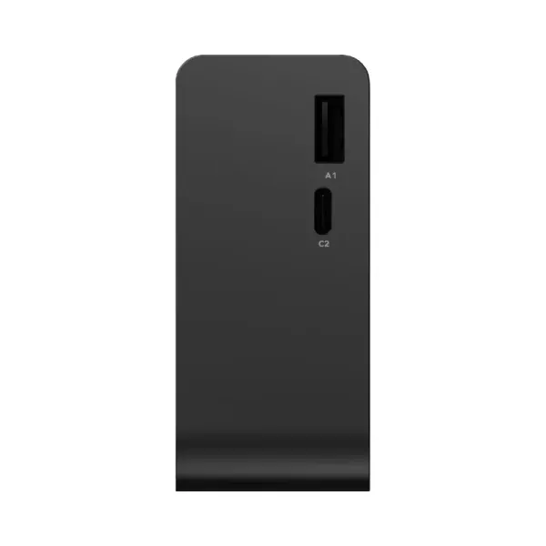 MOMAX Batterie externe 1-Pac Pass Mini⁺ 10 000 mAh 2 en 1 avec câble rétractable Noir