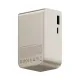 MOMAX Batterie externe 1-Pac Pass Mini⁺ 10 000 mAh 2 en 1 avec câble rétractable Titane