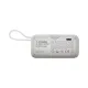 MOMAX Batterie externe Power X Pro Mini+ 5000 mAh USB-C avec chargeur Apple Watch Blanc