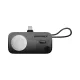 MOMAX Batterie externe Power X Pro Mini+ 5000 mAh USB-C avec chargeur Apple Watch Noir