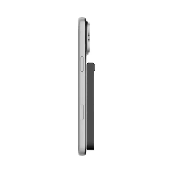 MOMAX Batterie externe magnétique Qi2 1-Power S.Pass 5000 mAh Charge sans fil 15W Noir