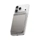 MOMAX Batterie externe magnétique Qi2 1-Power S.Pass 5000 mAh Charge sans fil 15W Argent
