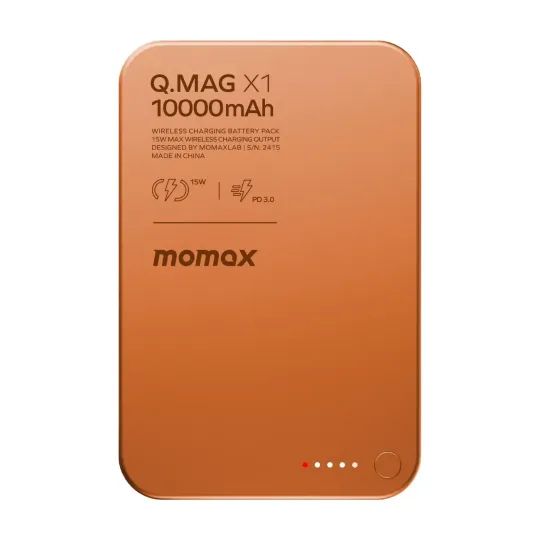 MOMAX Batterie externe magnétique Q.Mag X1 10000 mAh Gen 2